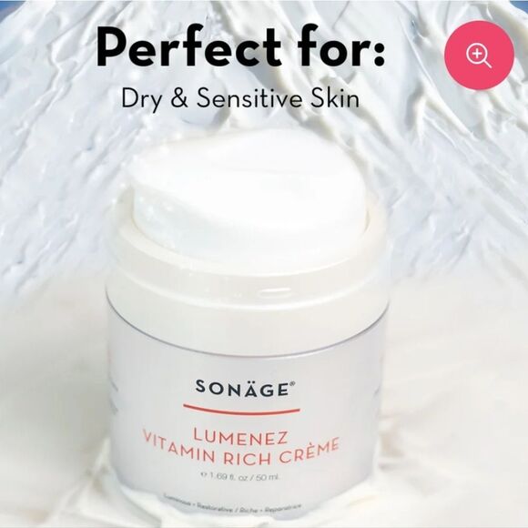 SONAGE SKINCARE Lumenez Vitamin Rich Face Creme NEW 50ML MSRP $58 - Picture 6 of 16